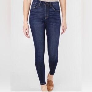 NWT Kancan Estilo Medium Wash High Rise Ankle Skinny Jeans
